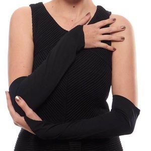 Matte finish cotton blend finger sleeve  gloves